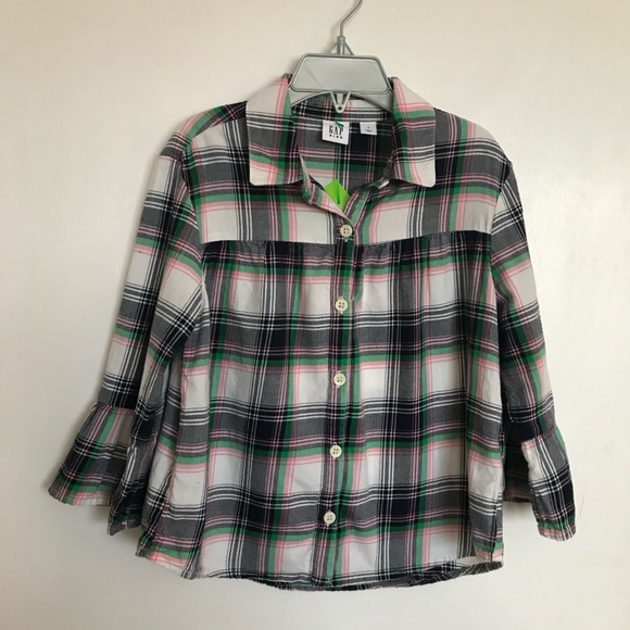 GAP Other - Gap Girl Plaid Top - Size S